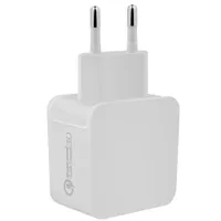 Charger QC3 0 Power European Standard Fast Charging Head USB Mobile Phone Adaptateur
