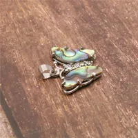 Colliers pendants Marque Natural multicolore Animone Shell Animal Butterfly Fashion Bijoux en pierre Perles Craft Craft Y564Pendant