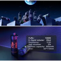 Chine de haute qualité E Cigarettes Vape Higo Hero 10k Dispost Vape Pods Device Ecigarette Batterie rechargeable 2% 5% 20 ml POD RECHAPLE VS RANDM TORNADO 10000PUFSS