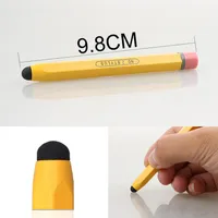Universal Retro Pencil Stylus Pen for iPad iPhone Samsung Tablet PC Smart Phone Touch Screen Touch Pen Capacitive Pen Yellow2450
