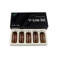 Super V Line Sol 5Vials x10ml محلول تنحيف حل الدهون يذوب Aqualyx