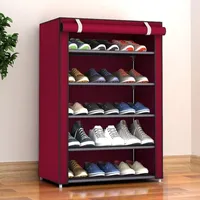 Szafka do przechowywania butów Odporne na półkę organizator półek na półkę Nietopioną Duża średnie szafy domowe sypialnia Y200527
