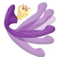 Massagers Sex toys Big Dildo Sucking Vibrators Oral Clitoris Vibrating Stimulation Erotic Female Masturbation Toys for Woman Flirting
