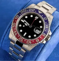 Top Menic Mechanical V3 Watch Automática Automática Rotativa Bolsa de Cerâmica Black Data Branca Data Automática Presidente de vidro Gentleman Wristwatch