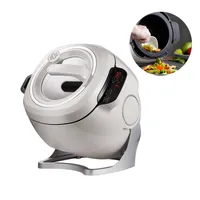 آلة طبخ ذكية 220 فولت روبوت Wok طباخ الأرز المنزل مقلاة ذكية معالجات طعام الإثارة