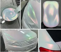 Nail Glitter 10g /Lot Rainbow Effect Chrome Chrome Chameleon Automotive Paint Aurora Color Diftting Prud22