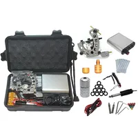 Professional Beginners Tattoo Kit Including Coil Machine Tattoo Grip Power Supply281N