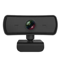 Webbkameror C3 Auto Focus 2K HD Webcam Desktop Computer Driver-Free USB 2.0 Web Camera