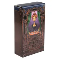 The Dark Mansion Tarot Cards Deck Versión regular de 3ra edición Tamaño de póker de alta calidad Card de adivinación de papel duradero Juego313s