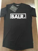 Balr T 셔츠 남자 2019 하프 프레임 유로 크기 목표 인쇄 Balred 티셔츠 남자 100%면 브랜드 의류 라운드 바닥 긴 뒤쪽 balr tshirt
