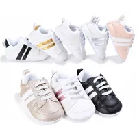 Baby Shoes PU Leather Sneakers Newborn Baby Crib Shoes Boys Girls Infant Toddler Soft Sole First Walkers315p