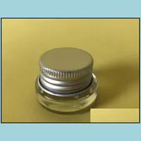 Packing Bottles Office School Business Industrial 360 X Travel 3G Mini Glass Skin Eye Cream Make Up Jar With Dhxrc