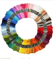 Nouvelles notions de couture Outils Polyester coton broderie à coudre fil arc-en-ciel couleur câble de câbles de câble de croix