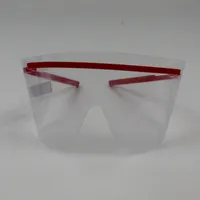 Klarer PVC -Schutz Gesichtsschild abnehmbar anti -nebel staubdicht Zahnbrillenmasken Küche Essbar FY9036