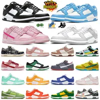 Triple Pink SB Dunks Low Casual Shoes for men women sneakers designer Panda UNC Syracuse Grey Fog University Red Varsity Green Chicago outdoor GAI sports trainers
