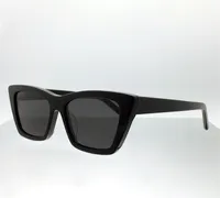 276 نظارة شمسية ميكا شهيرة مصممة للنساء أزياء القطة الرجعية شكل العين شكل إطار النظارات الصيفية الترفيه