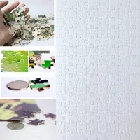 퍼즐 20 세트 블랭크 승화 A4 DIY 히트 프레스 전송 공예품을 가진 직소 퍼즐 열 도매 진주 용품 AMPJC