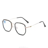 2022 Chrome Men's the New Anti Blue Light Glasses and Women's Large Frame Ferrule Optical Can Be Equipped with Myopia Hearts Trend Spectacle L6ku