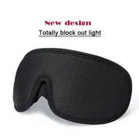 Sacs de couchage accessoires 3d Sleep Mask Bloc Out Light Soft Redded pour les yeux Slaapmasker Eye Shade Bought Rapater-Aid Face Eyepatch