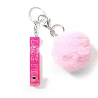 Credit Card Puller Pompom Favor Key Rings Acrylic Debit Bank Card Grabber for Long Nail ATM Keychain Cards Clip Nails tools DD