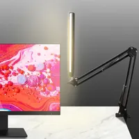 Table Lamps Creative Desk Lamp Eye Protection Reading Light Dimmable Student Learning LED Folding Long Arm Clip LampTable TableTable