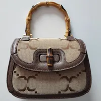 대나무 가방 토트 고품질 고급 디자이너 여성 가방 원래 상자 날짜 코드 핸드백 지갑 클러치 어깨 크로스 바디