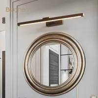 Lampa ścienna nowoczesne łazienki LED LED do domu złote srebrne czarne kinkiety oświetlenie lampy lustra