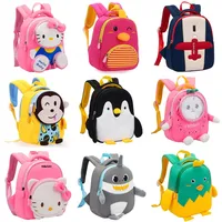 GREATOP 3D Children School Bags for Girls Boy Backpacks Kindergarten Cartoon Animal Toddle Kids Backpack 220627