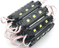 5050 SMD 3leds Moduł LED czarnej powłoki 12 V DC 0,75 W RGB / Biały / ciepły biały / czerwony / zielony / niebieski / żółty Moduły LED Znaki