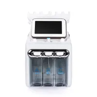 6 В 1 маленький пузырьковый кислород гидрафациальная машина микродермоабразия очищающий лицевой аппарат домашний салон спа -салон