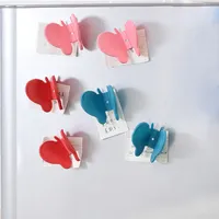 Kreative Schmetterlings Küchenhitze Isolierung Anti-Scenen-Schüssel Clip Microwave Ofen Tablett Clip-Arbeiten Handschuhe Ofen-Hands