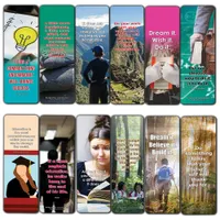 Bookmark Creanoso Sayings Bookmarks for Students Inspirational Thème 60pack Inspiring Bookmark Cards Premium Gift Set Tente Men Wom Amkhb