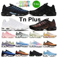 TN Plus Mens Treners Buty do biegania Białe czarne złoto Hyper Jade Royal Atlanta University Blue Women Sneakers Sports Tennis Size 36-46 Duży rozmiar