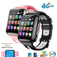W5 4G GPS Wifi location Student Kids Smart Watch Phone android system clock app install Bluetooth Smartwatch 4G SIM Card255t196i