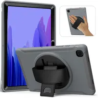 Lightweight Shockproof Cover with Rotatable Hand Strap for Samsung Galaxy Tab A7 2020 T500 T505 Silicone Case262G