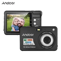 Videoc￡maras Andoer 720p Video de videos de c￡mara digital HD con bater￭as recargables 8x Zoom anti-Shake LCD Night Cameracamcorders