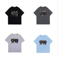 Męskie damskie designer T-koszule drukowana moda Mans T-shirty Najwyższej jakości bawełniane koszulki Luksusowe koszulki Hip Hop Hop Streetwear
