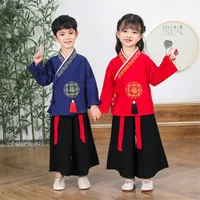 Abito di abbigliamento etnico abbigliamento Hanfu costumi tradizionali ragazzi cinesi ragazzi vestiti tang abito uniforme da ballo nazionale performancetnic ee
