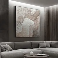 Gemälde moderne abstrakte graue leinwand malerei wand dekor bildkunst handgemalte neueste design öl dicke textur abstarct wandbild