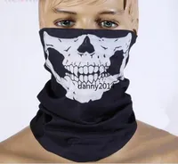 Cool Skull Bandana Bike Hjälm Neck Face Mask Paintball Ski Sport Headband New Fashion Good Quality Low Price Party Hood