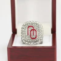 1985 1987 2015 Université de l'Oklahoma Champion Ring Birthday Gift Fan Memorial Collection 287N