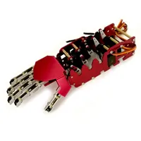 5DOF Robot hand five fingers Metal manipulator arm Mini bionic hand gripper robot car accessories DIY336J