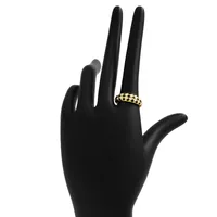 금속 바람 마이크로 상감 모방 금 지수 핑거 반지가 빈티지 바둑판 색조 링 여성을위한 링 보석 선물.