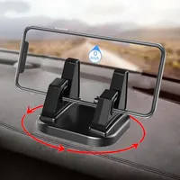 자동차 회전 전화 홀더 대시 보드 스틱 마운트 360 회전 범용 자동 실리콘 간단한 GPS 스탠드 브래킷