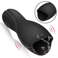 Manlig onani Cup Pocket tight fitta vibrator glans stimulator suger muntliga sexiga flygplan leksaker vuxna leksak för män