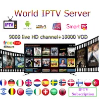 Brand New Europe CCCAM 10000 VOD M3 U trabalha no Android HDD Play