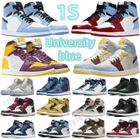 Air Jordan Jumpman 1s 1 Sail Black Cat 4 4s Basketball Shoes Banned Men Women University Blue Chicago Obsidian UNC Fearless Bloodline Sneakers