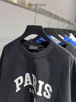 2022 Brand Classic Blac T Shirt and Polo قمصان عالية الإصدار B Paris Alphabet Printing Short Sleeve New INS NE 6I1J BNJY