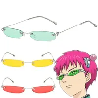 Costume Accessories Anime The Disastrous Life Of Saiki Kusuo Cosplay Rimless Glasses Eyewear Sunglasses Props Unisex324x