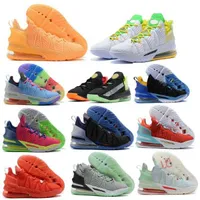 2022 Lebrons 18 Mens Basketball Shoes Sneakers Reflections Dunkman Melon Tint Los Angeles By Night Day The Chosen 2 Top Quality Trainers